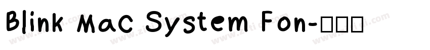 Blink Mac System Fon字体转换